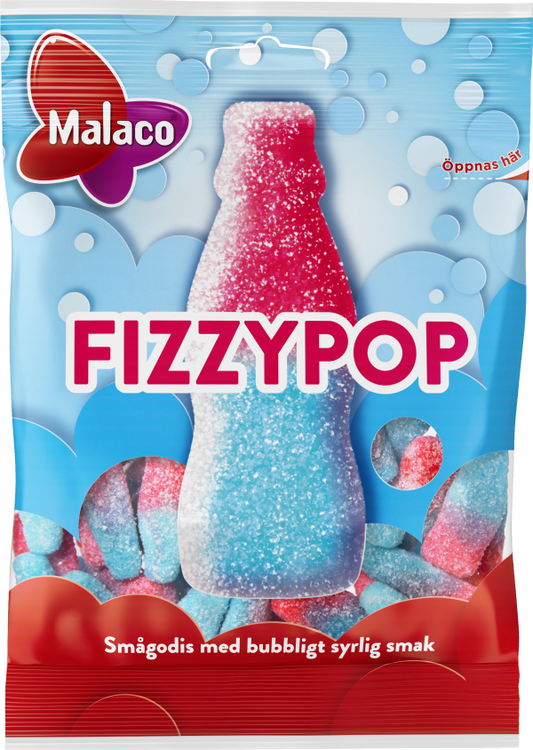 Malaco Fizzypop 80g